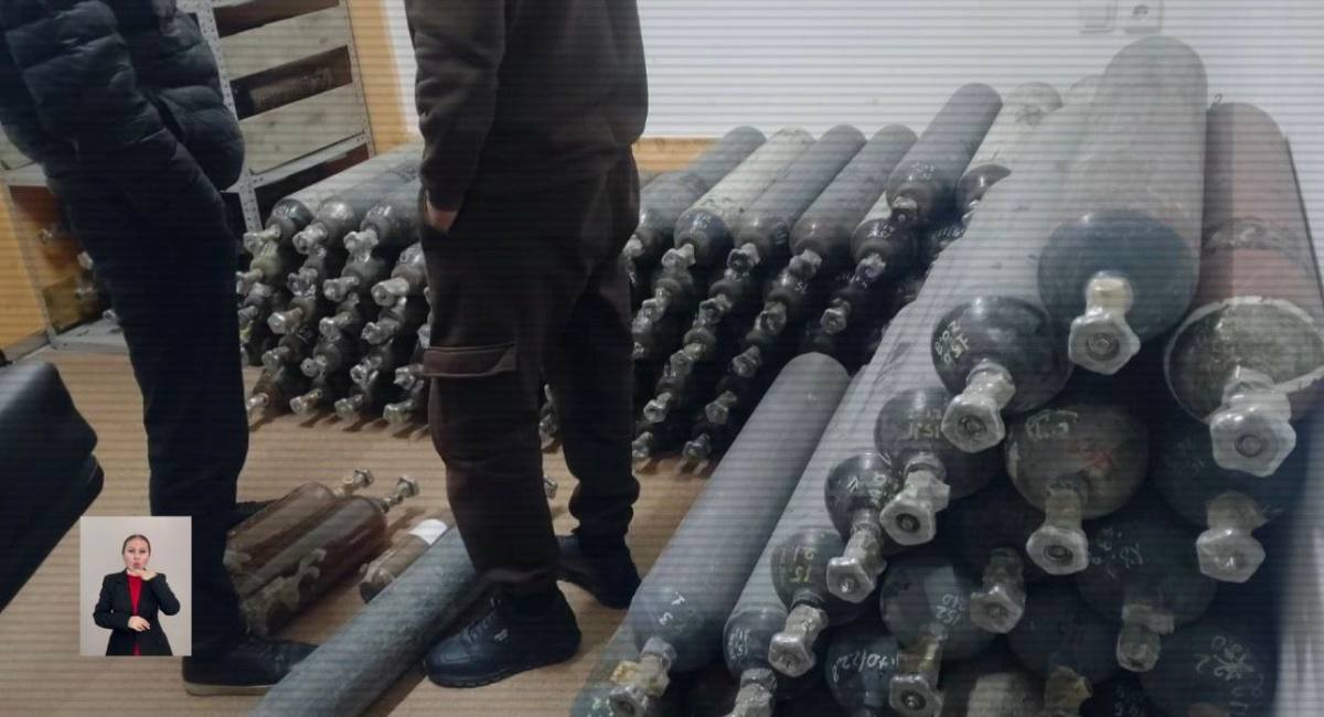 МВД пресекло незаконный оборот закиси азота в Шымкенте