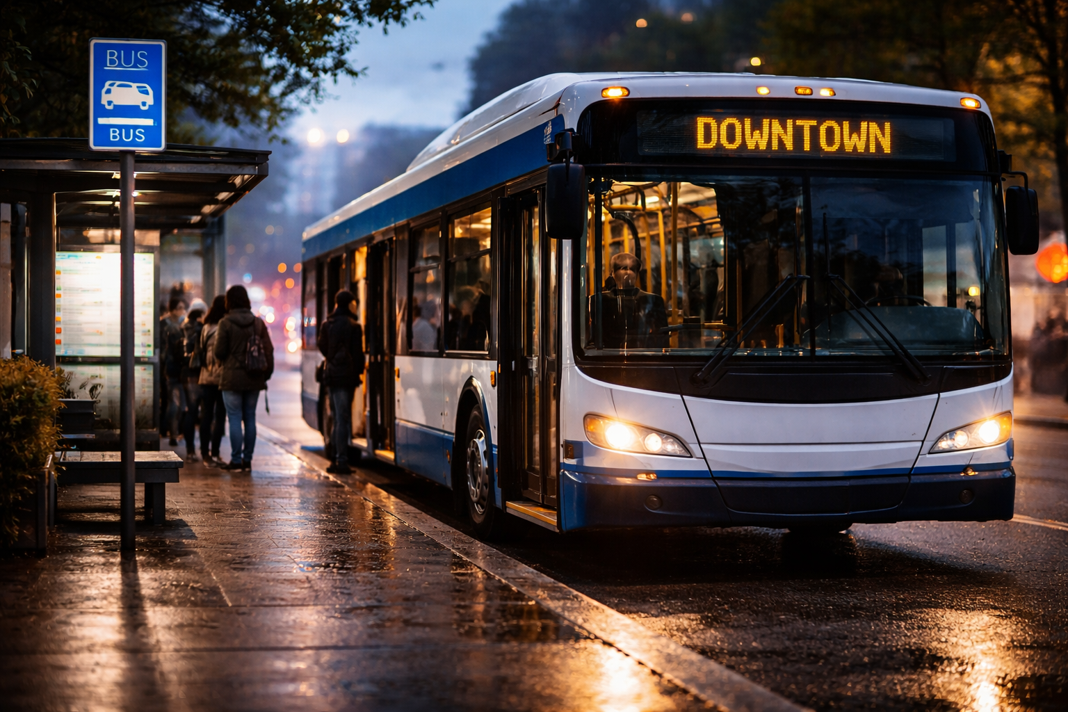 Жители Астаны будут меньше ждать автобусы на остановках