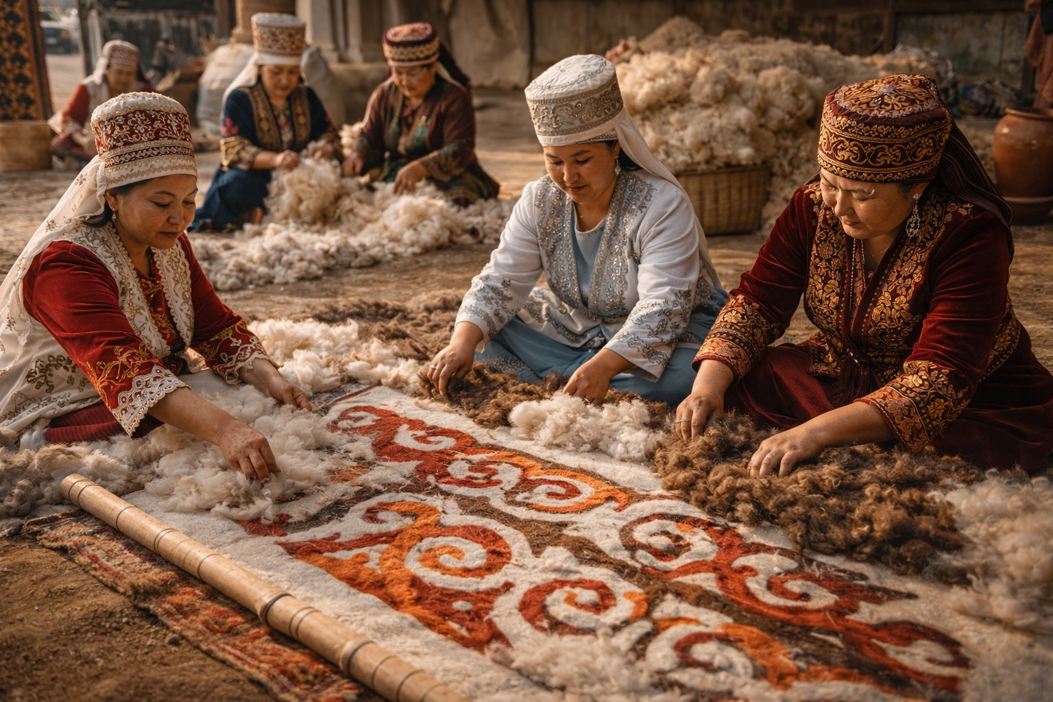 Войлок у кочевников: почему он был важнее золота