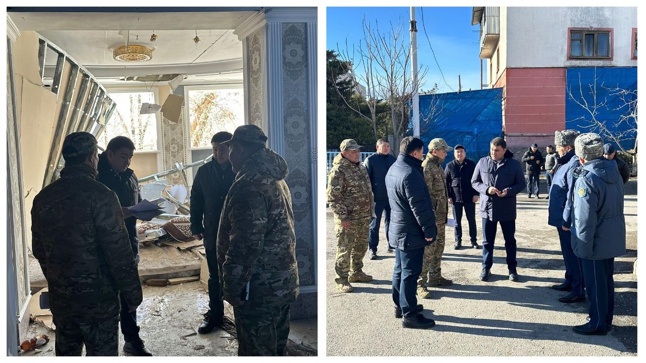 В Кентау произошёл взрыв газа в кафе — один человек погиб