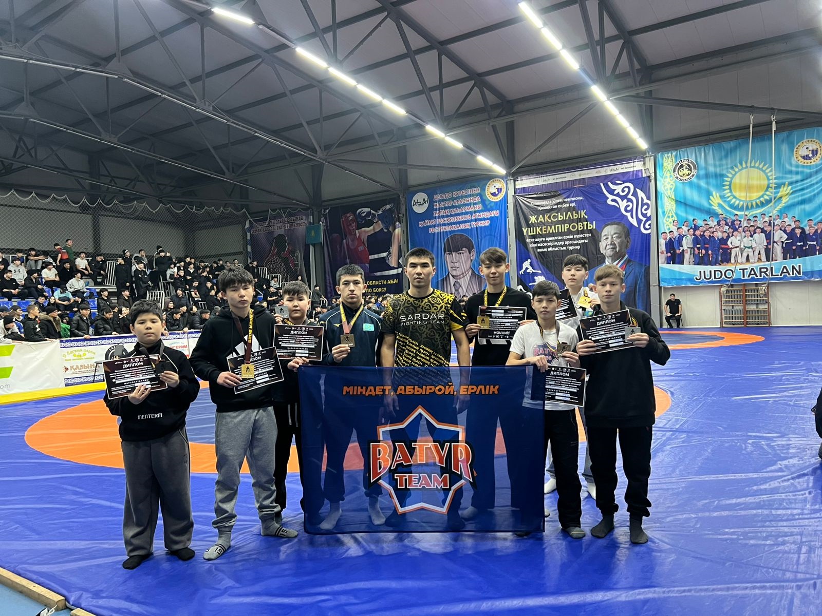 10 медалей  завоевали воспитанники детского клуба   “Batyr kids” ВКО