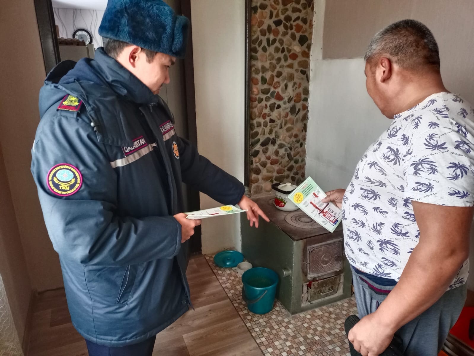 Соблюдайте правила пожарной безопасности в морозы