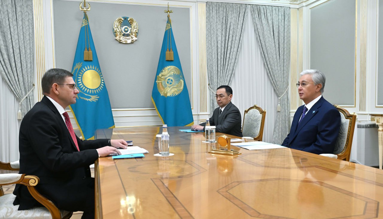 Президент принял председателя Ассоциации русских, славянских и казачьих организаций, депутата Мажилиса парламента