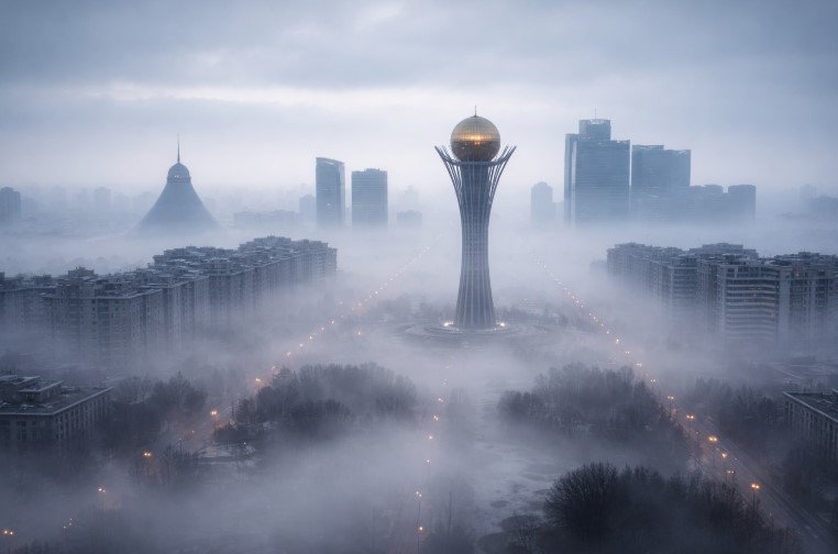 Туман накроет ряд регионов: штормовые предупреждения объявлены в Казахстане