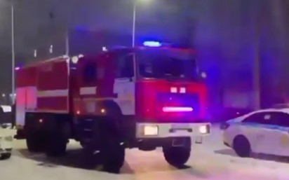 Банный комплекс горел в Астане