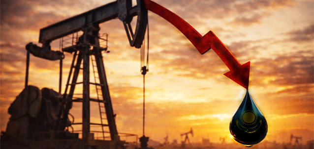 Добыча нефти в Казахстане упала на треть из-за проблем с КТК