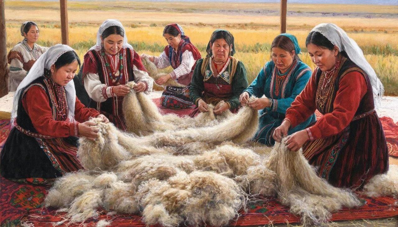 Войлок у кочевников: почему он был важнее золота