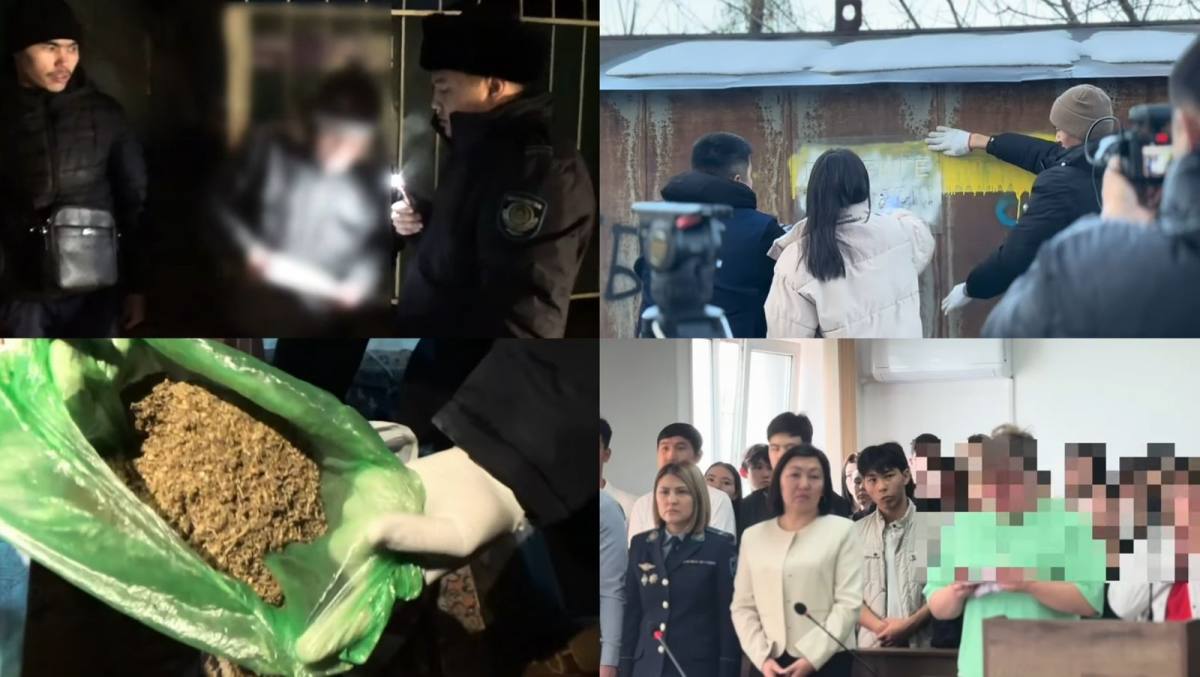 За год в Жетысуской области изъято более 736 кг наркотических средств