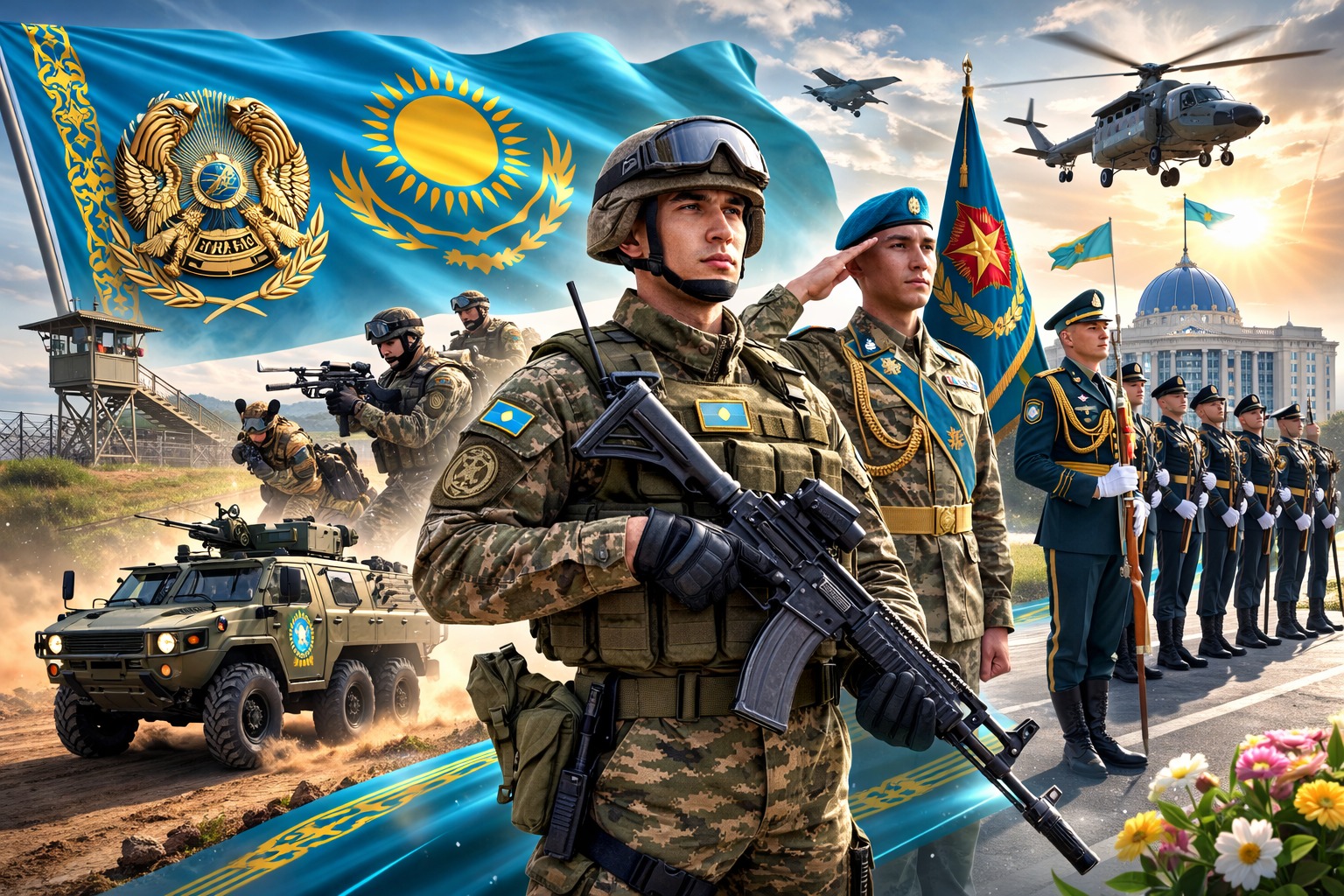 Как попасть на срочную службу в Государственную гвардию РК