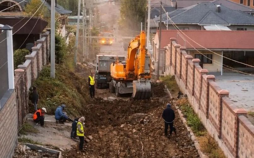 В Алматы почти 5000 жилых домов подключили к центральной канализации