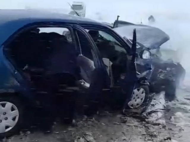 Четыре человека погибли в ДТП на трассе "Омск — Майкапчагай"