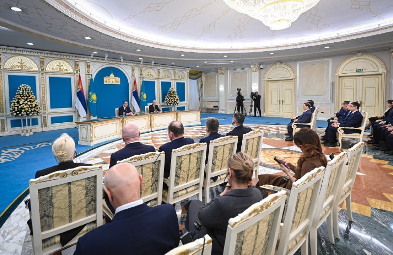 Президент пожелал успешного проведения выставки EXPO, которая в следующем году пройдет в Сербии