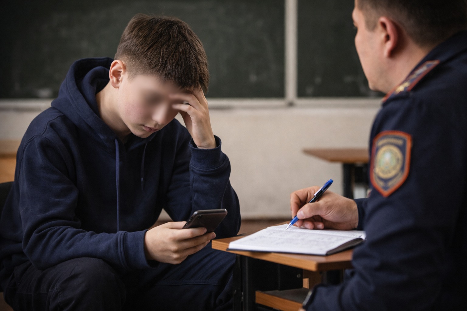 Школьник в Петропавловске вымогал деньги, угрожая нападением