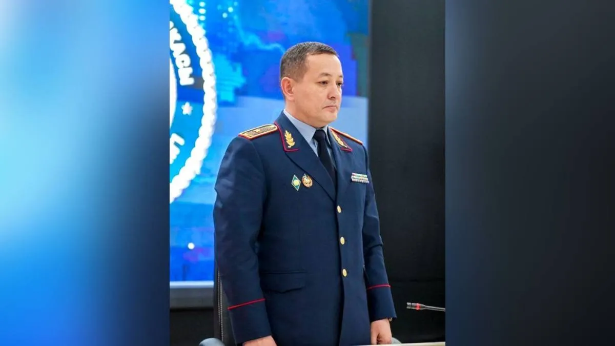 Назначен начальник полиции Шымкента