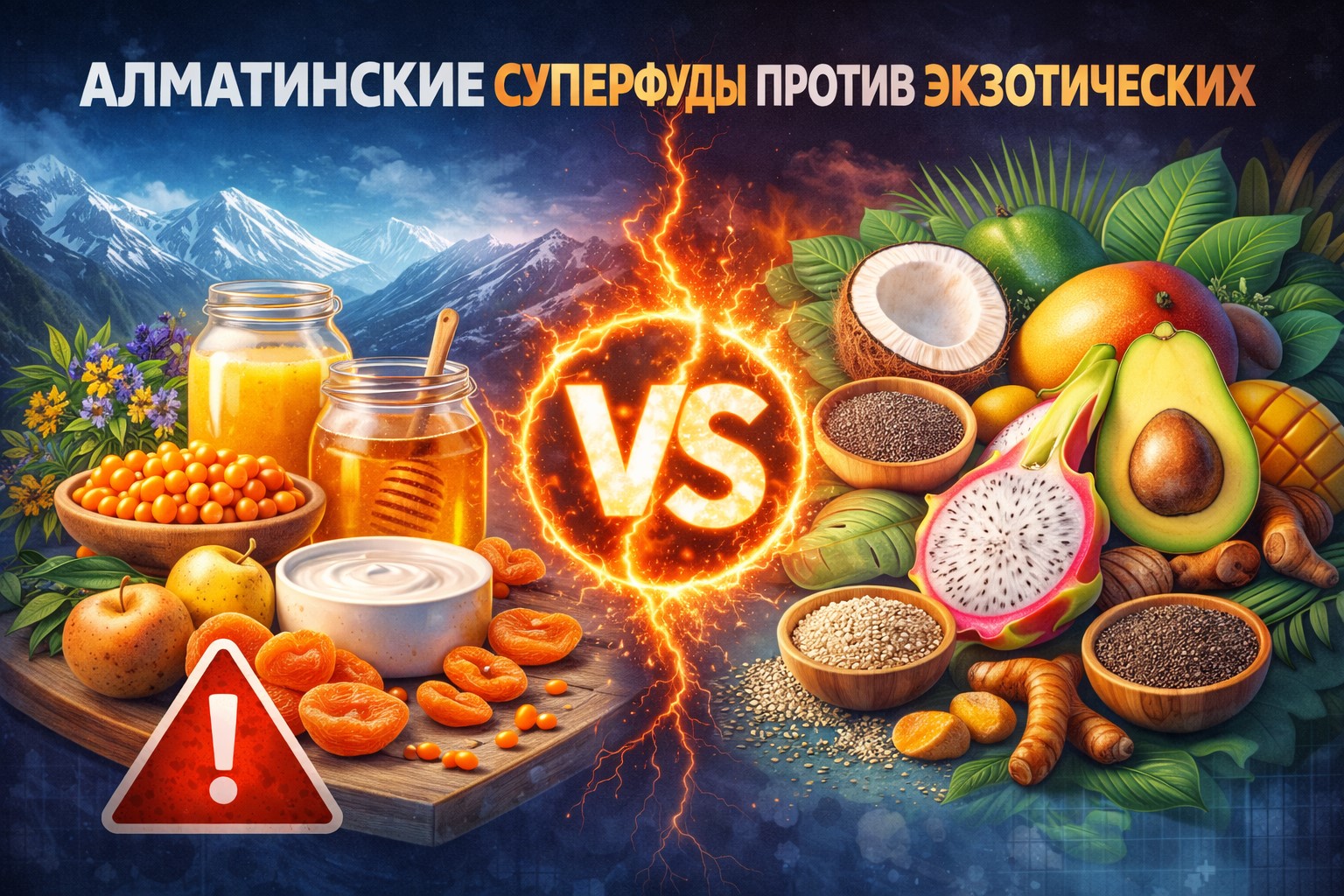 Какие домашние продукты могут быть суперфудом