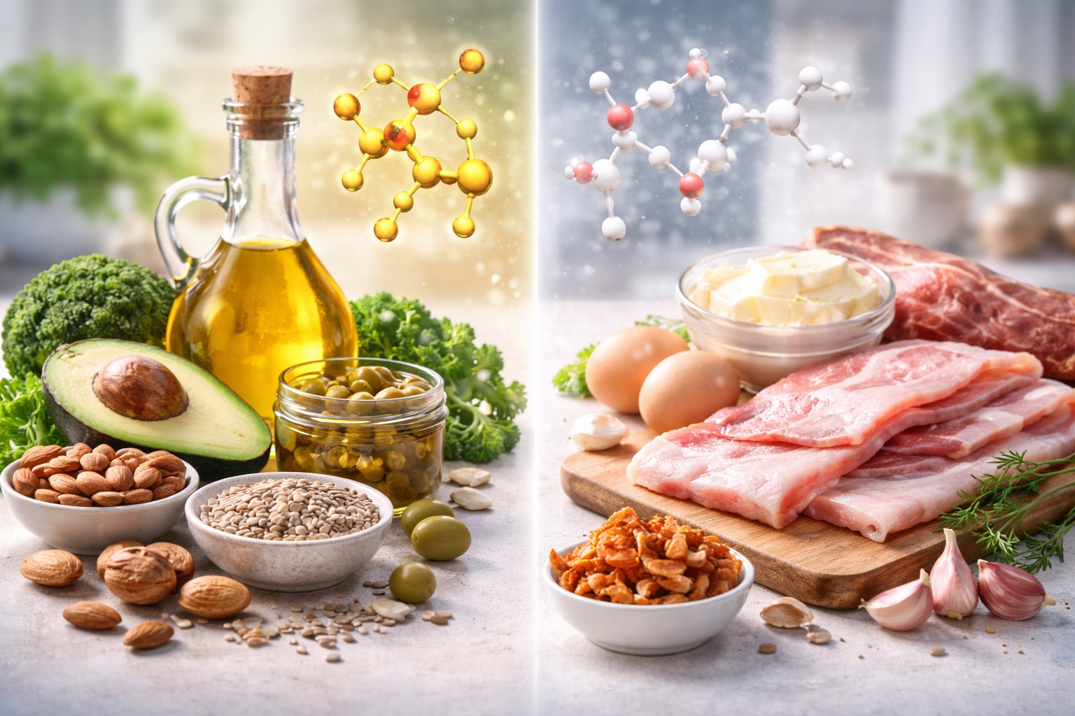 Жиры в рационе: как сочетать растительные и животные без вреда