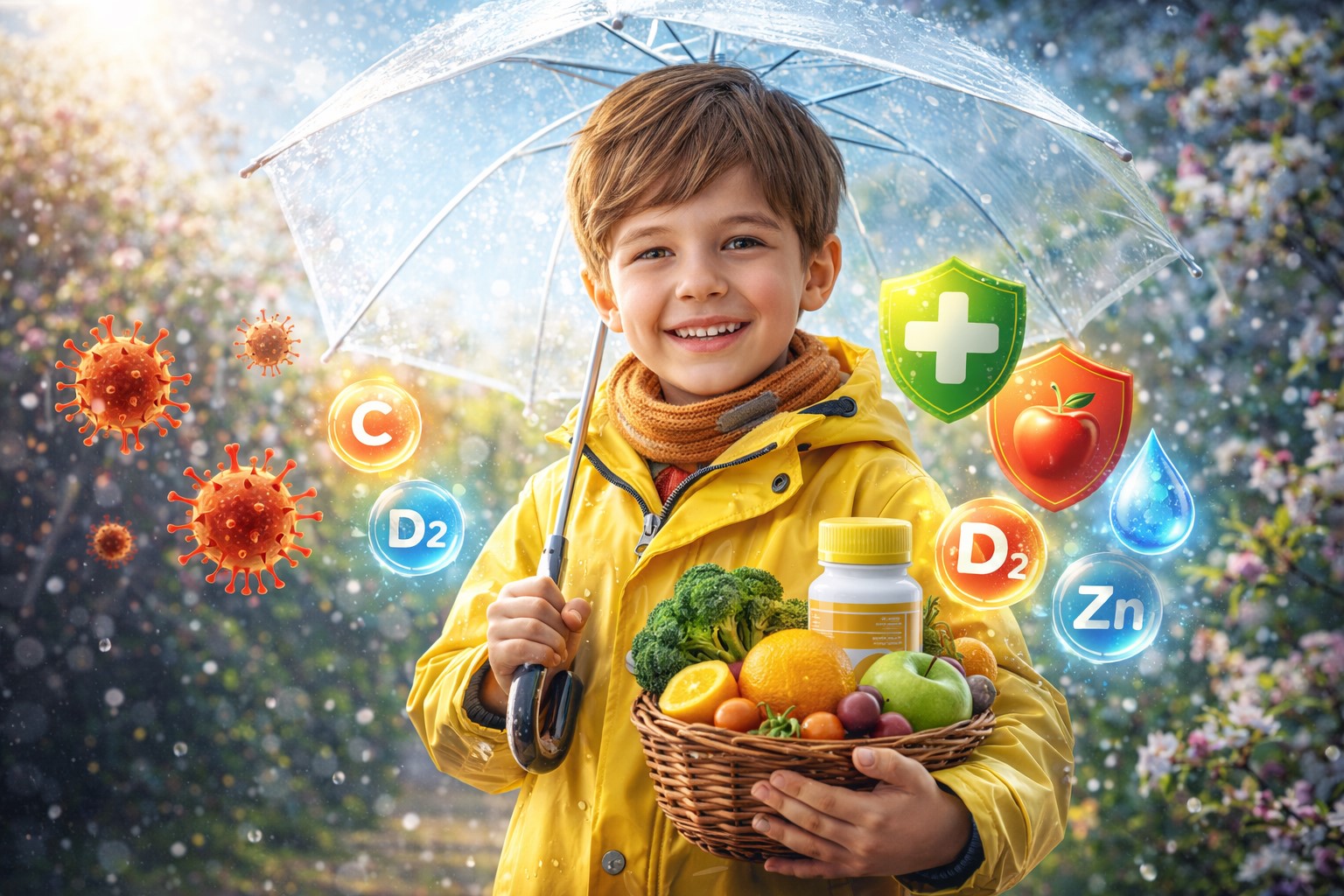 Как подготовить иммунитет ребенка к весне