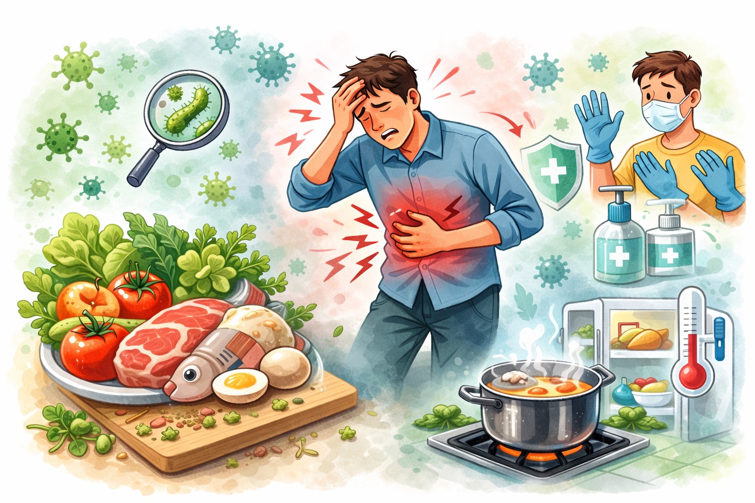 Какие причины могут быть у пищевого отравления