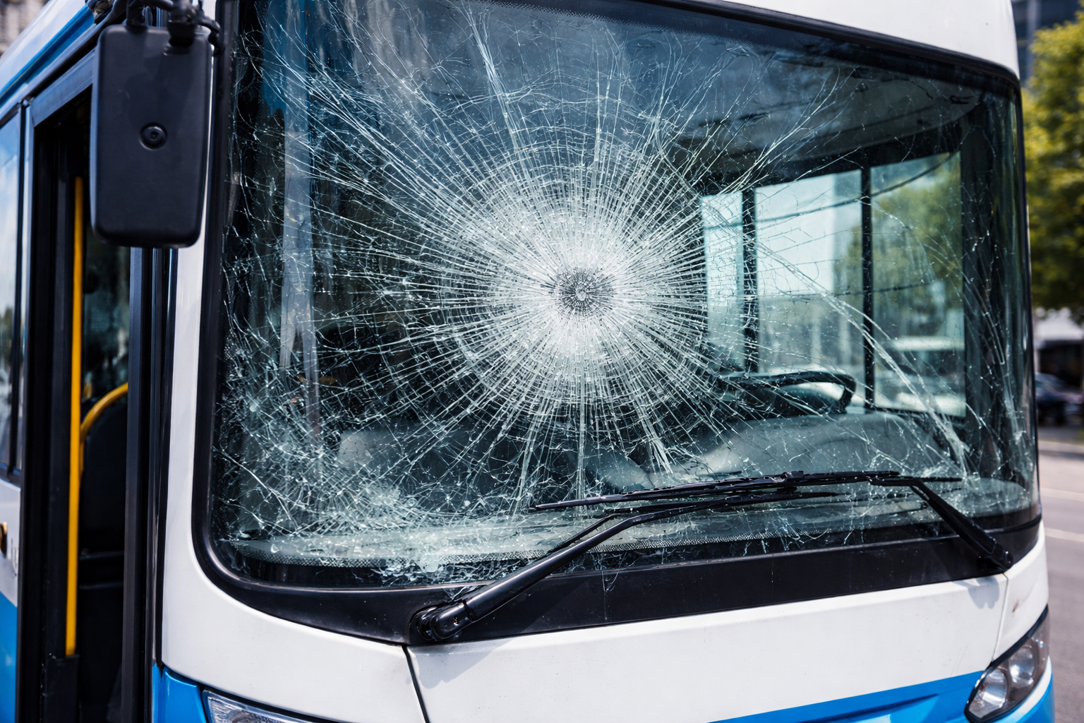 На трассе в Абайской области перевернулся пассажирский автобус