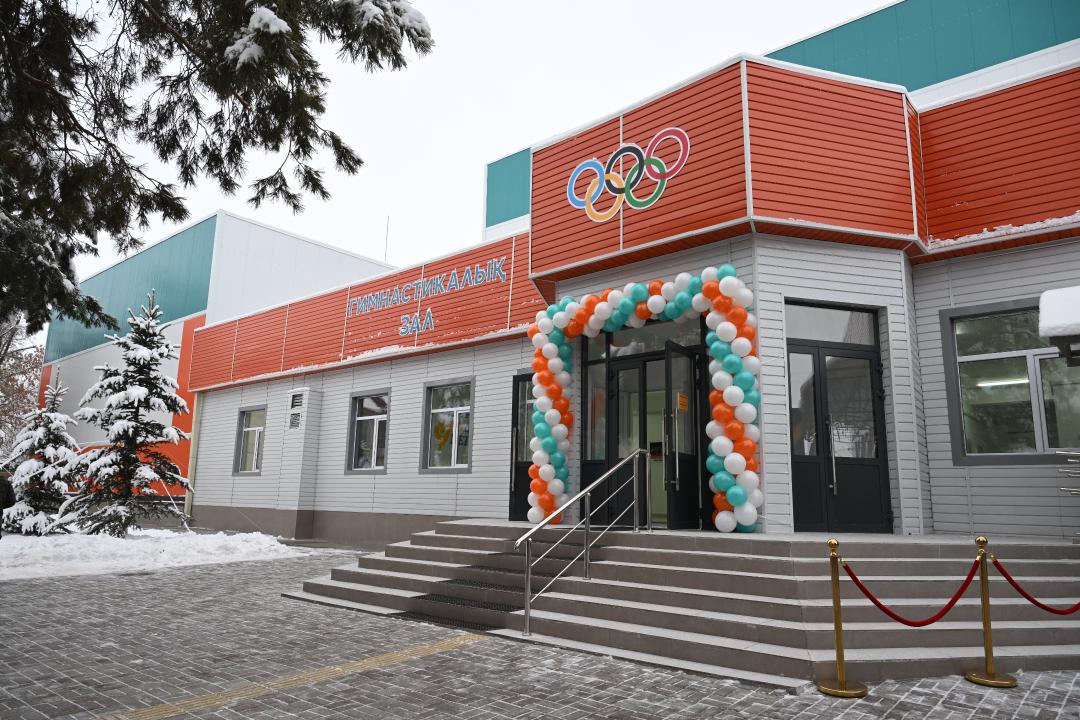 В области Жетысу открыт первый специализированный зал художественной гимнастики