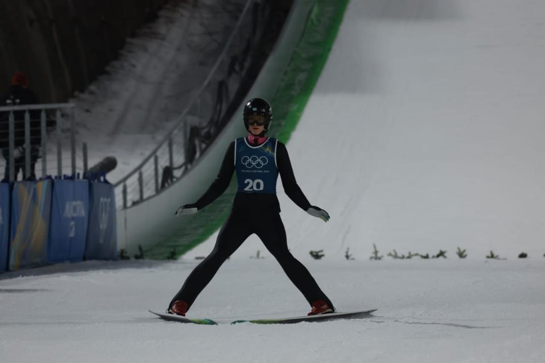 Илья Мизерных показал лучший результат в истории Казахстана в прыжках на лыжах с трамплина