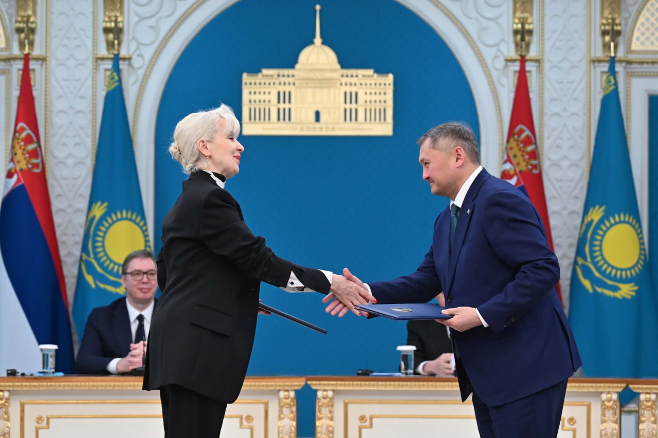 Какие документы подписали президенты Казахстана и Сербии