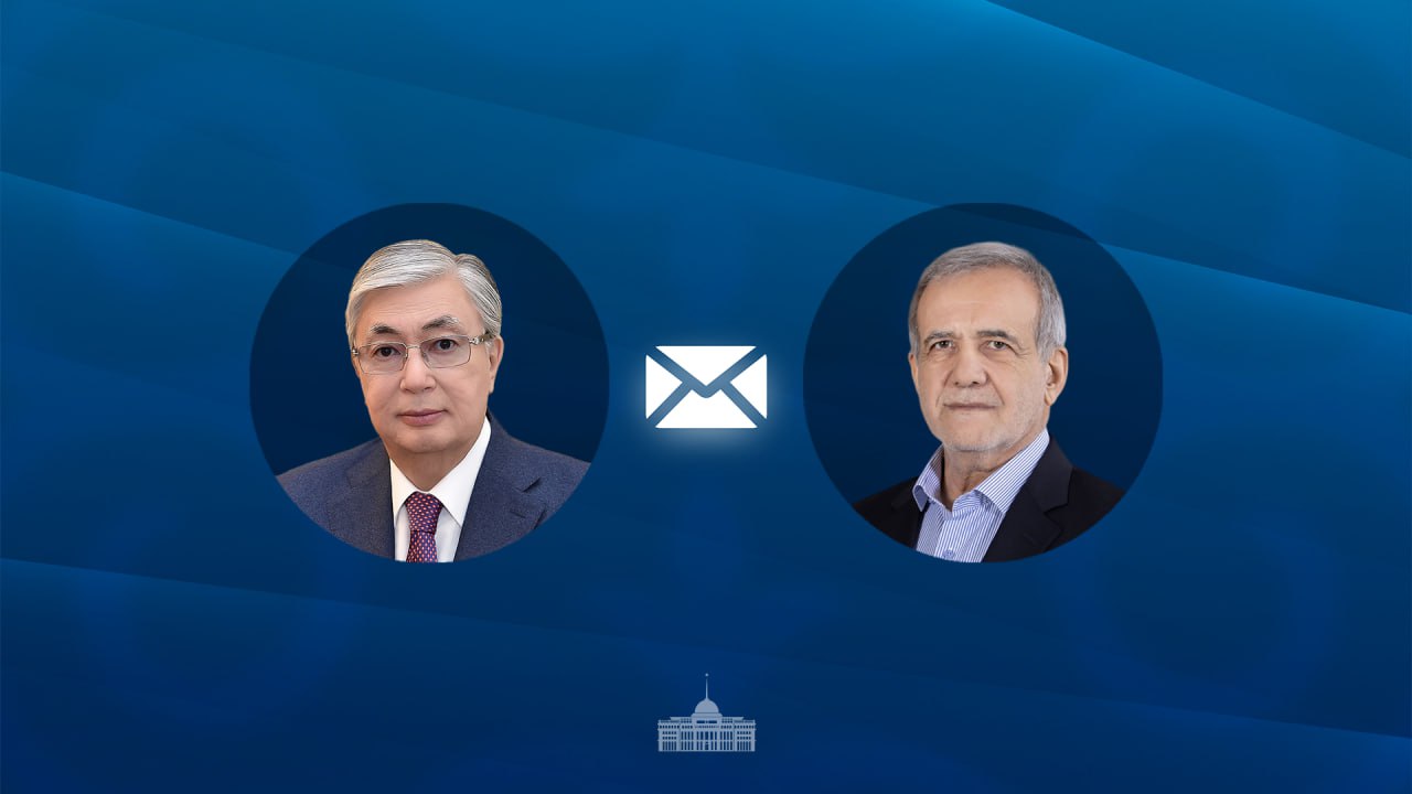 Глава государства направил телеграмму поздравления президенту Ирана