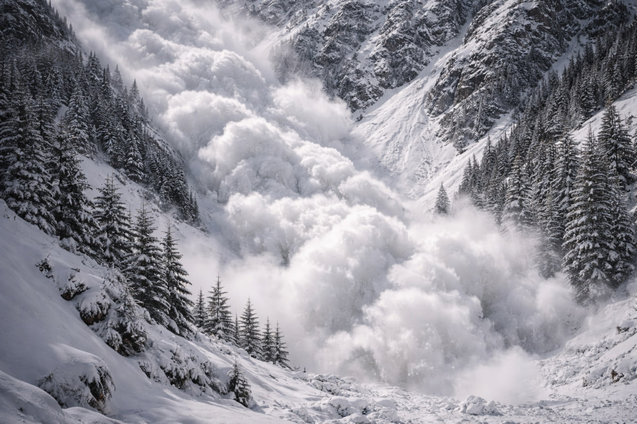 В Алматы ожидается гололёд и угроза схода лавин в горах