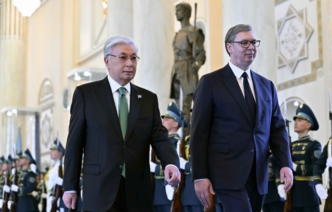 В Акорде состоялась торжественная церемония встречи президента Сербии Александра Вучича