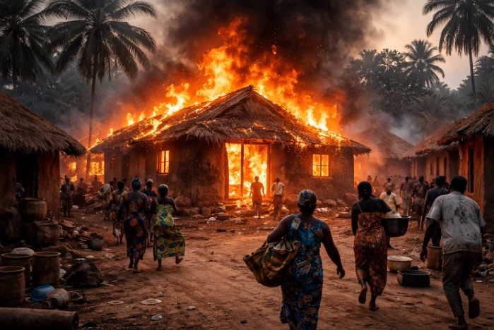 Более 30 человек убили боевики во время рейда в Нигерии