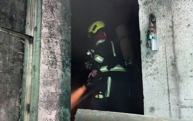 Остановка LRT горела в Астане