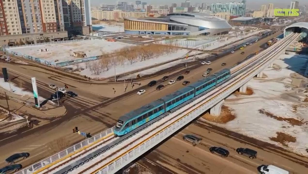 В Астане успешно прошли тестовые заезды поездов LRT