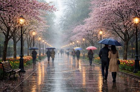 31 марта в некоторых регионах РК пройдут дожди с грозами