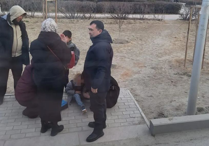 Ребенка сбили на пешеходном переходе в Актау