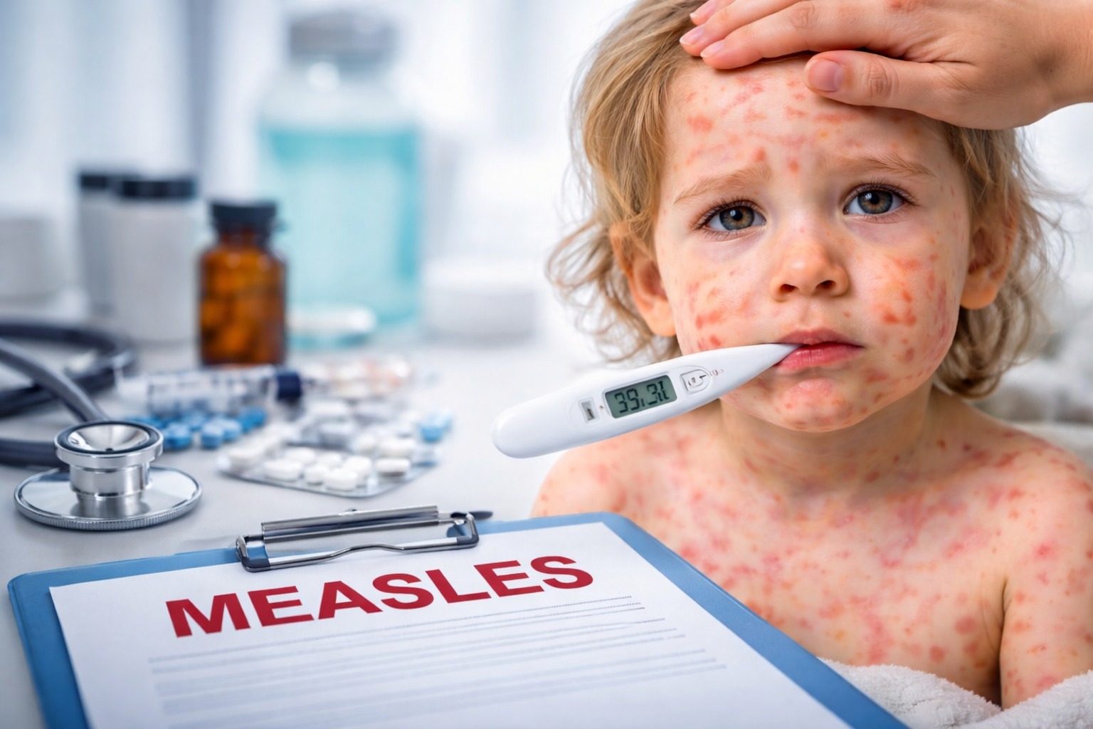 В Казахстане зафиксировали свыше 4 тысяч случаев кори