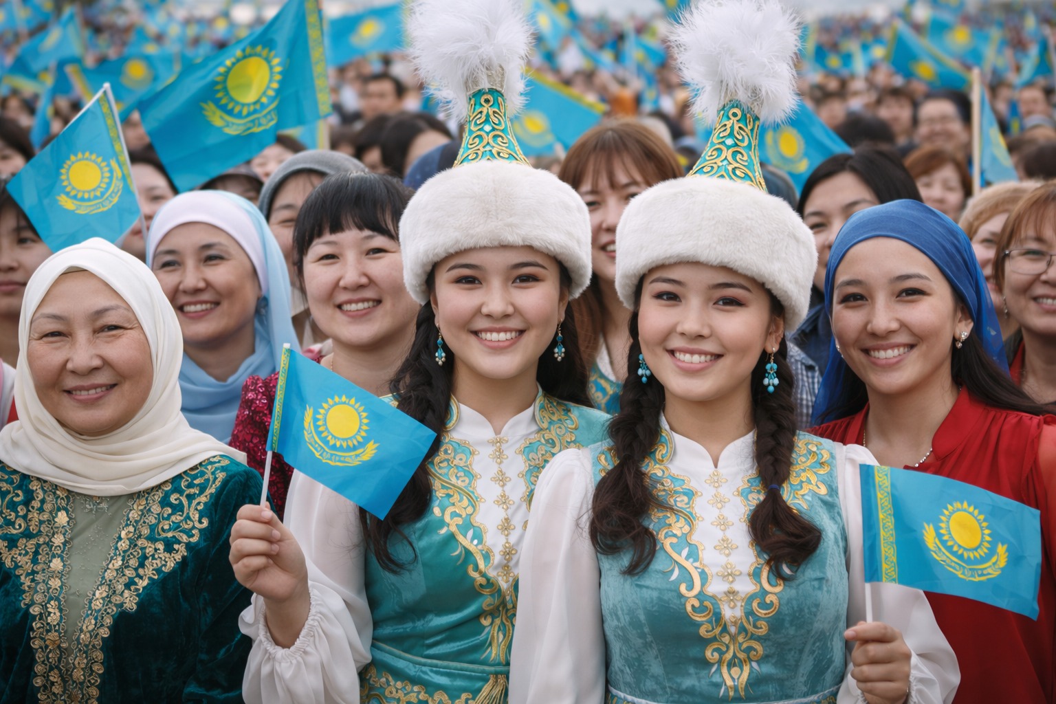 Названа точная численность женщин в Казахстане