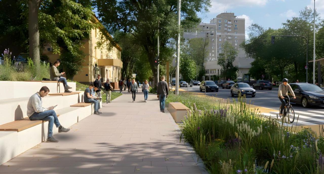 В Алматы модернизируют улицу Сатпаева по международным стандартам