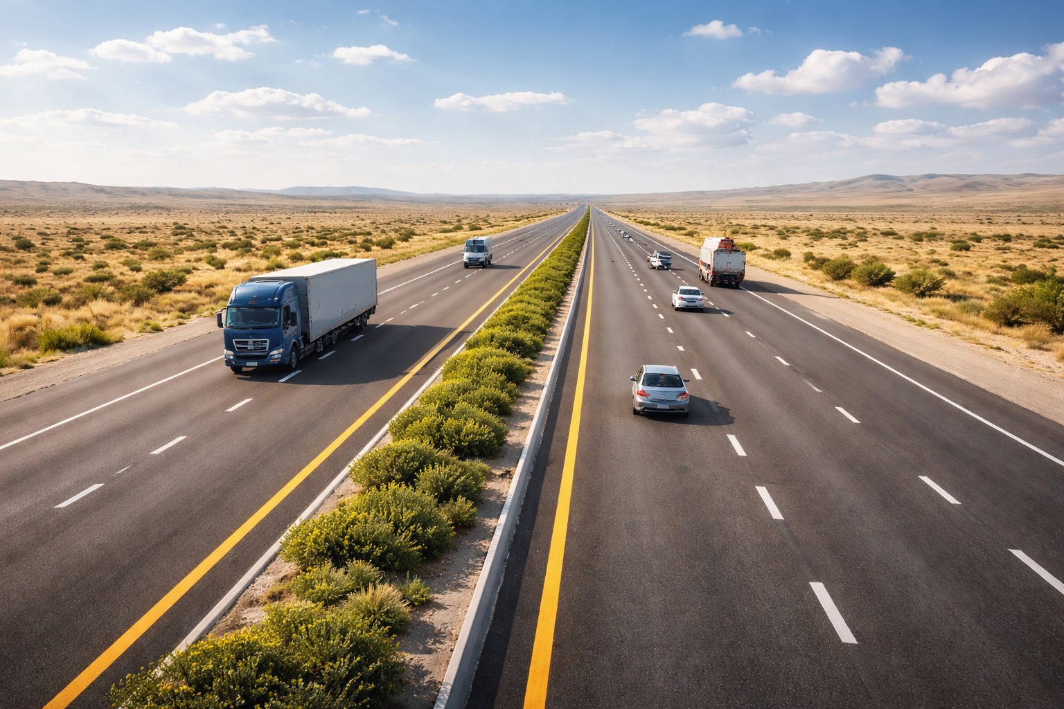 Дорогу Жанаозен – граница с Туркменистаном расширят до четырёх полос