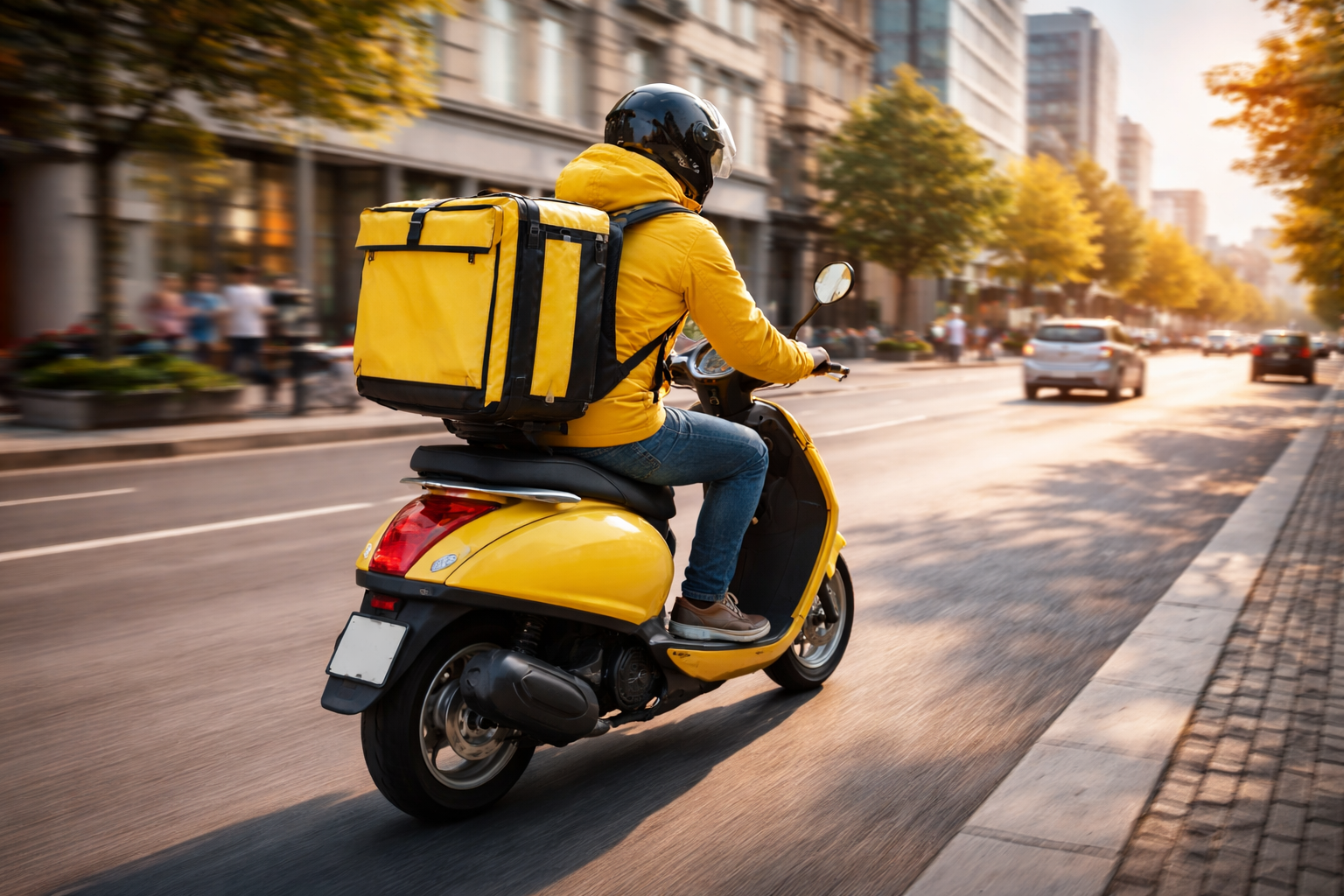 Четыре обязательных требования для курьеров назвали в полиции Алматы