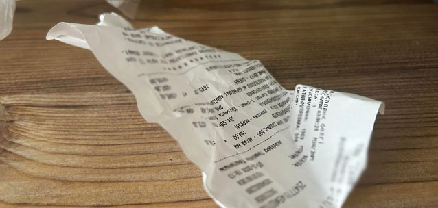 Что мошенники могут сделать с чеком, оставленным на кассе