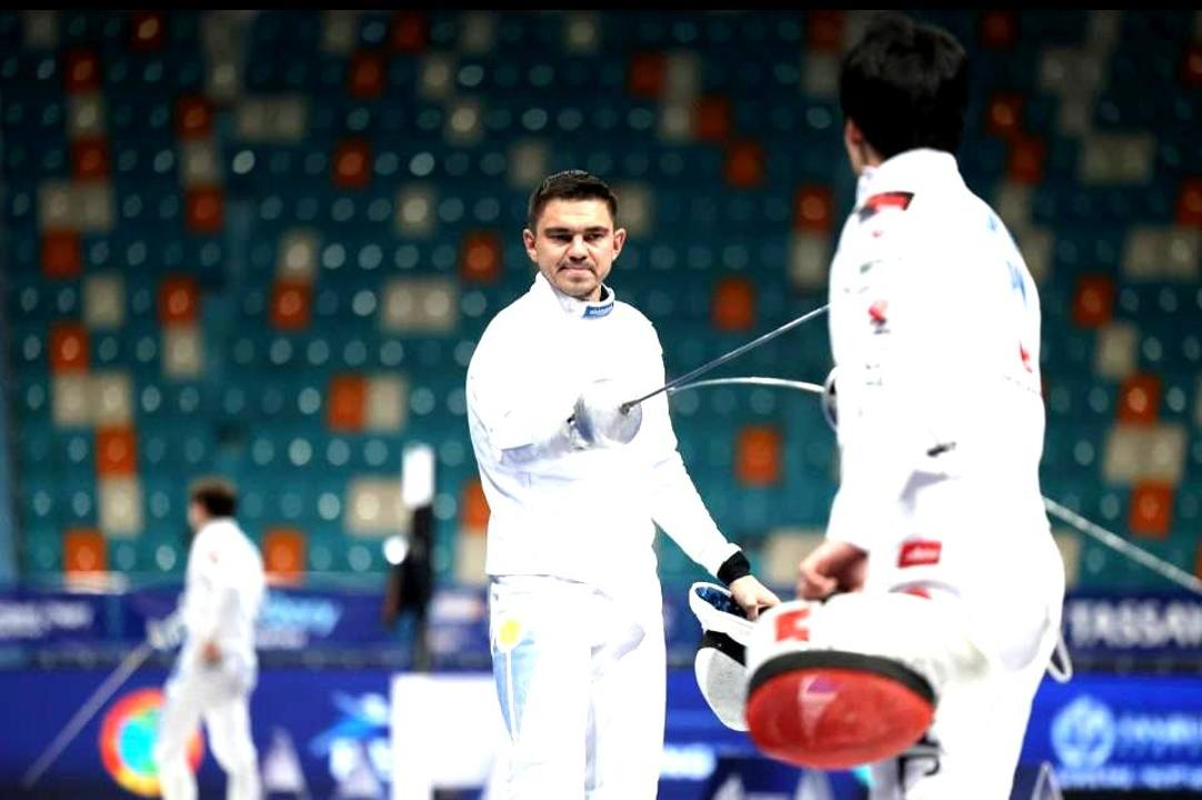 Казахстанец завоевал "серебро" на чемпионате мира по фехтованию на шпаге