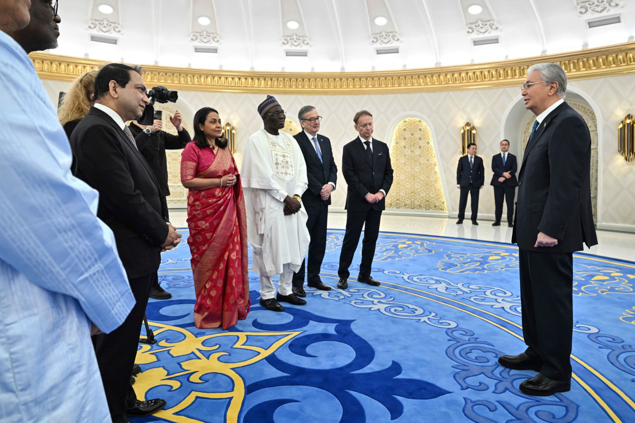 Касым-Жомарт Токаев принял верительные грамоты послов ряда государств