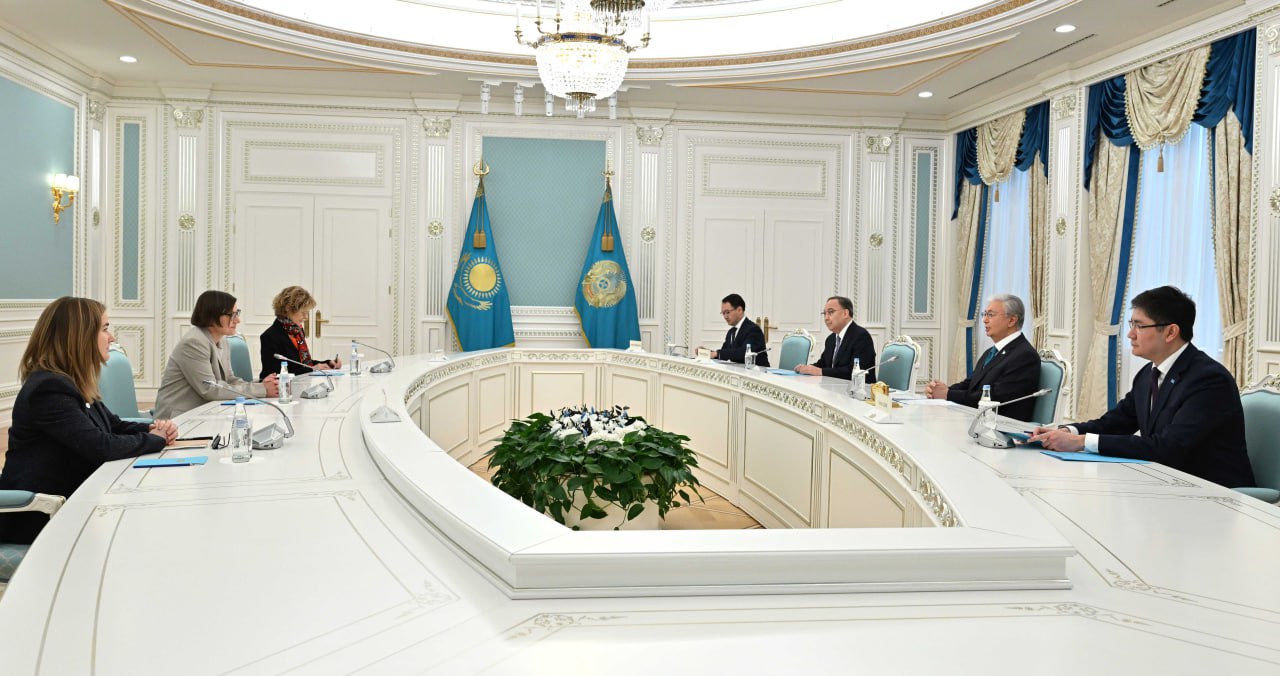 Глава государства принял президента Международного комитета Красного Креста