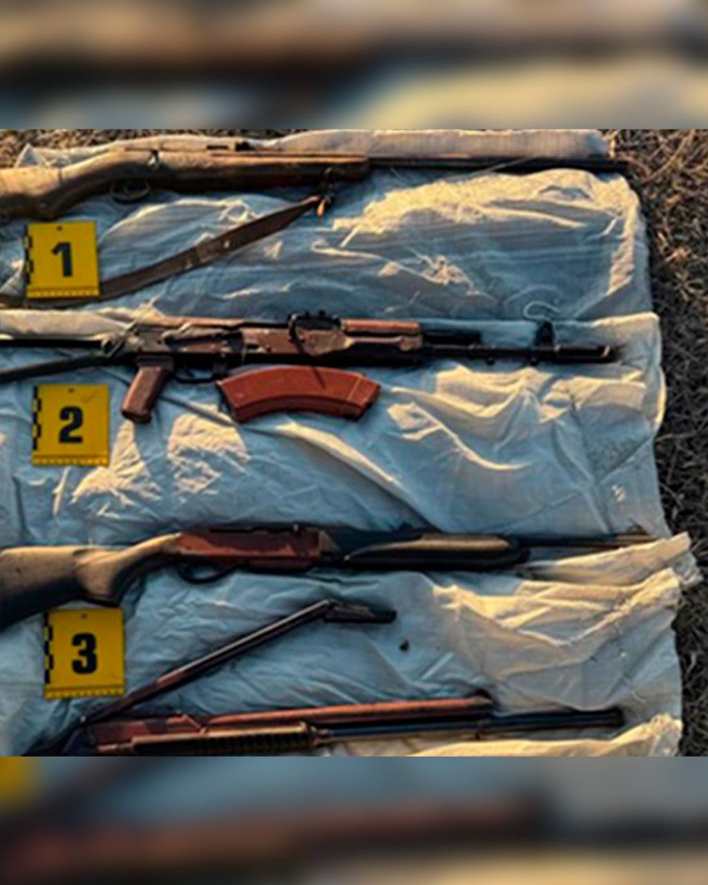 Крупную партию оружия ликвидировал КНБ