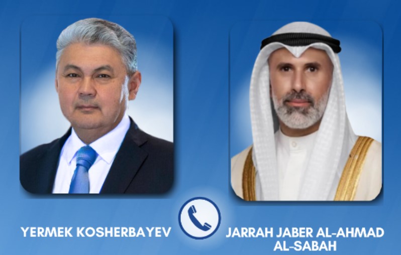 Министры иностранных дел Казахстана и Кувейта обсудили ситуацию на Ближнем Востоке