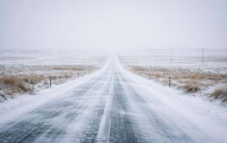 Трассу закрыли для части транспорта в Костанайской области