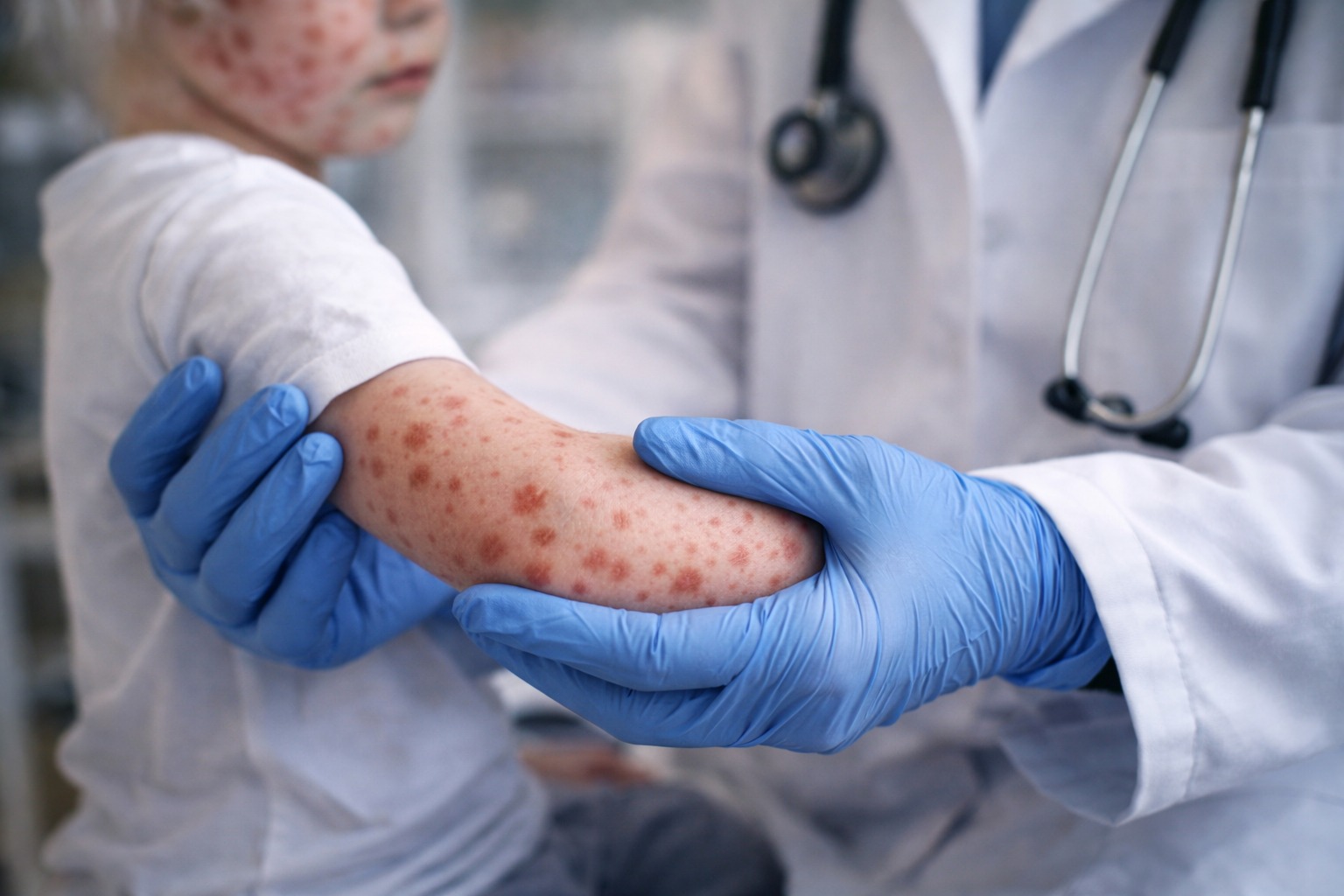 Заболеваемость корью растет в Алматы