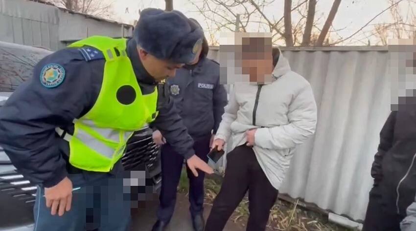 Распространителя наркорекламы задержали в Шымкенте