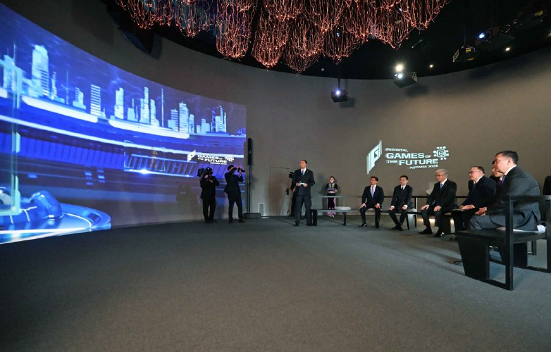 Президент Казахстана дал старт обратному отсчету до начала международного турнира «Игры будущего-2026»