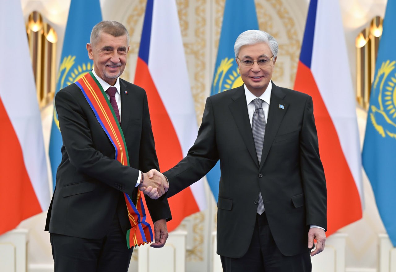 Касым-Жомарт Токаев наградил Андрея Бабиша орденом «Достық» І степени